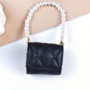 Rhombus Bracelet Earphone Case with Lanyard